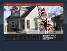 Tablet Screenshot of harrisonappraisals.net